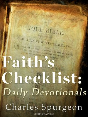 cover image of Faith's Checkbook